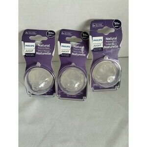 3 Packs Philips Avent Natural Response Nipple Flow 3 1M+